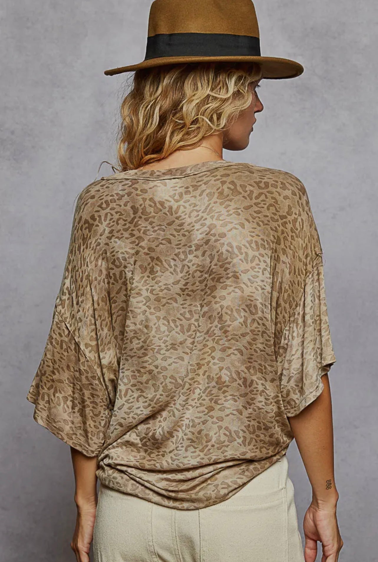 Tasha Animal Print Top