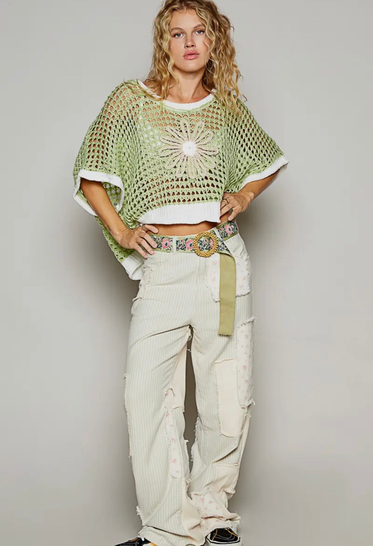 Linda Fishnet Sweater