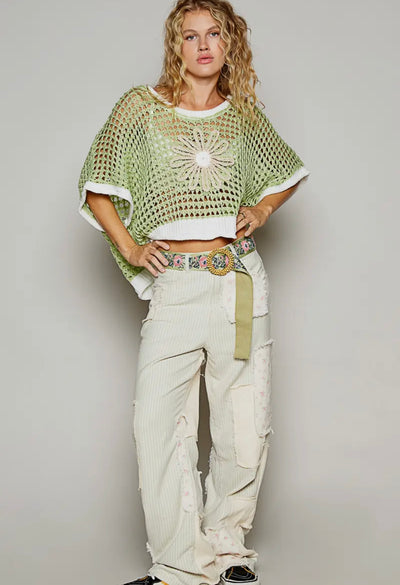 Linda Fishnet Sweater