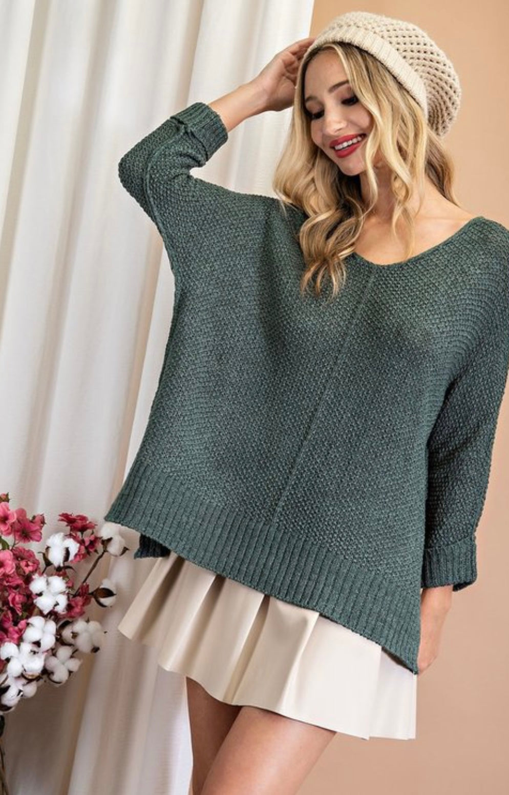 Ava Loose Knit Sweater