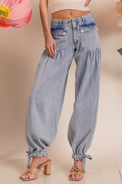 Tanner Vintage Washed Wide Leg