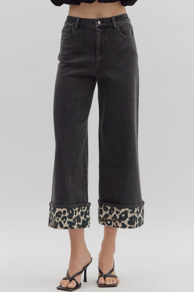 Bonnie High Waist Cuffed Pants