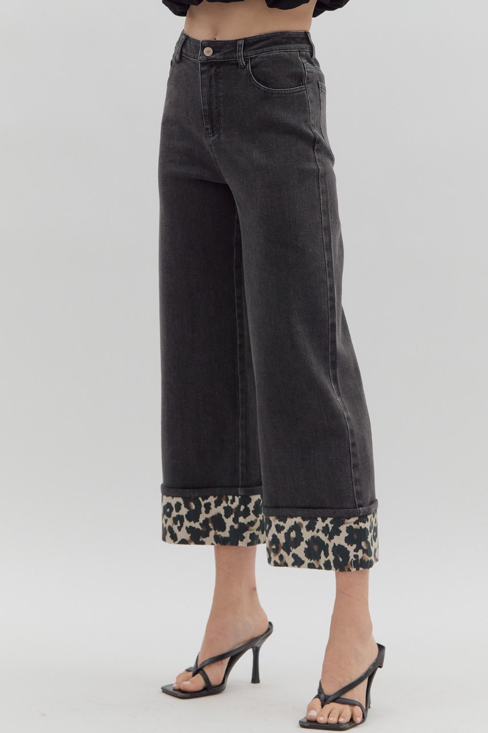Bonnie High Waist Cuffed Pants