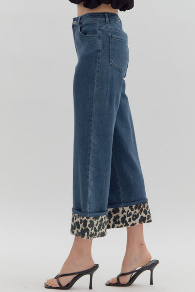 Bonnie High Waist Cuffed Pants
