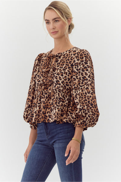 Joy Animal Print Top