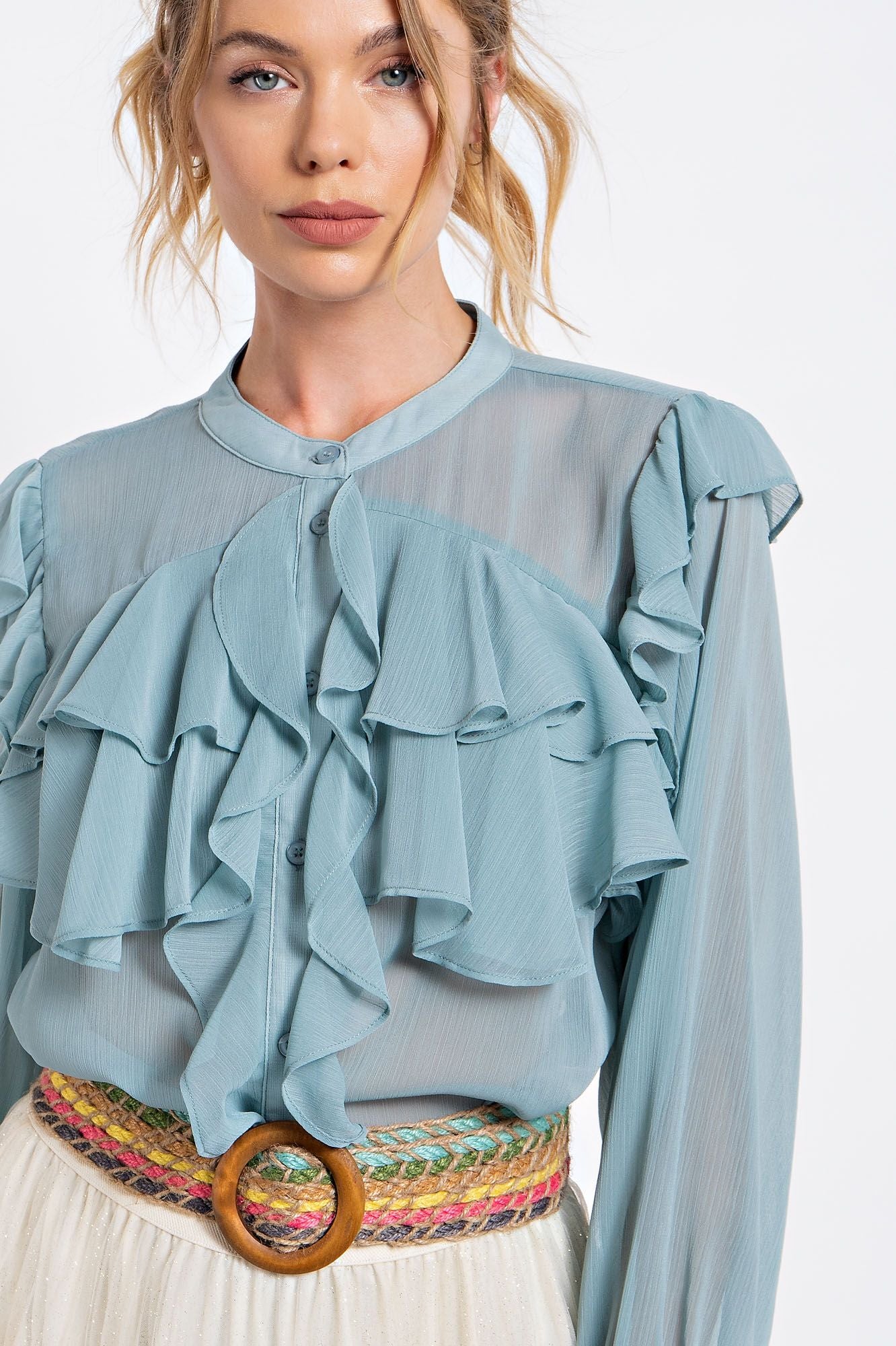Sam  Ruffled Blouse
