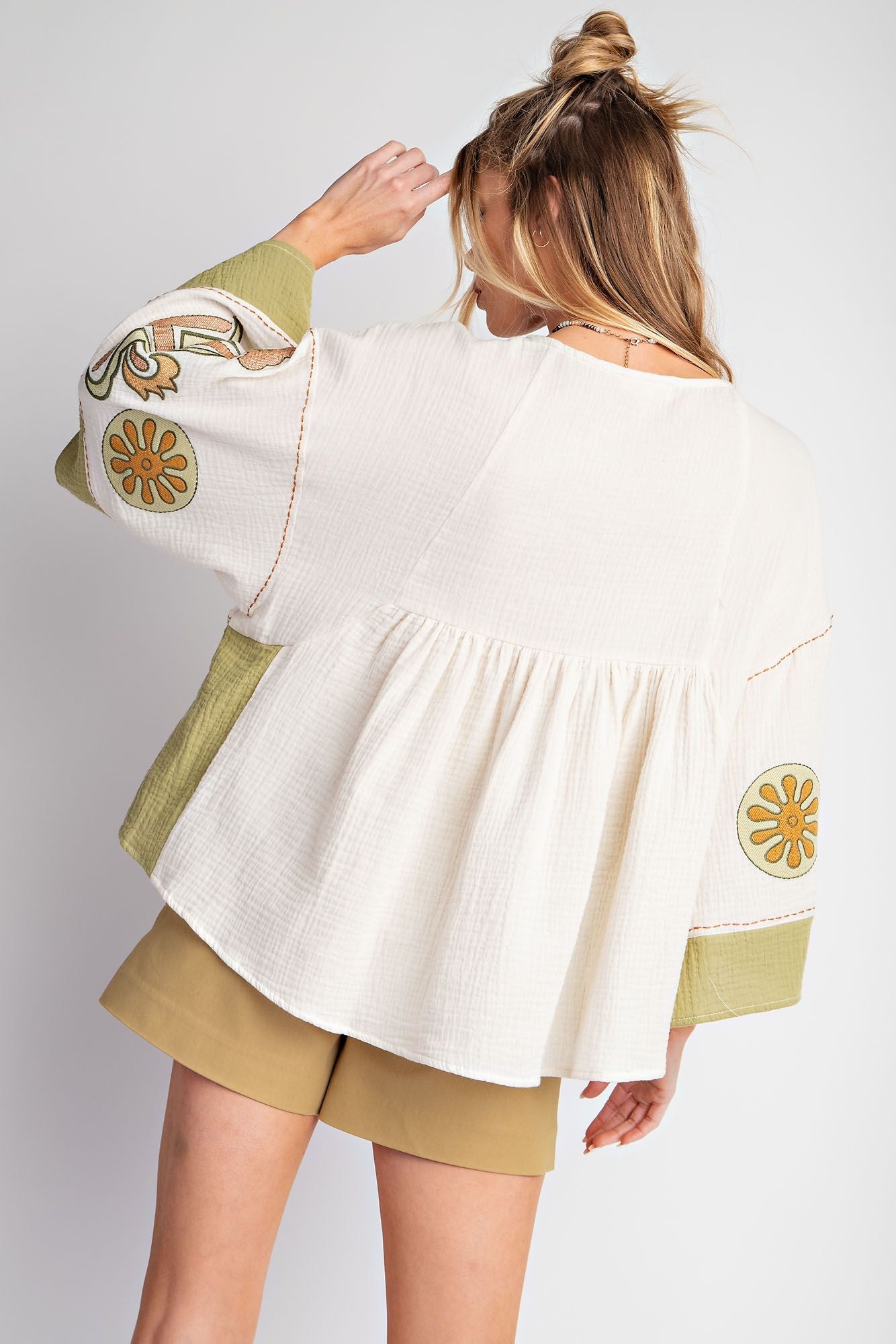 Caleigh Embroidered Top