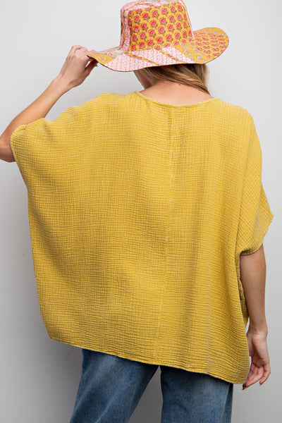 Rosie Cotton Gauze Shirt Plus