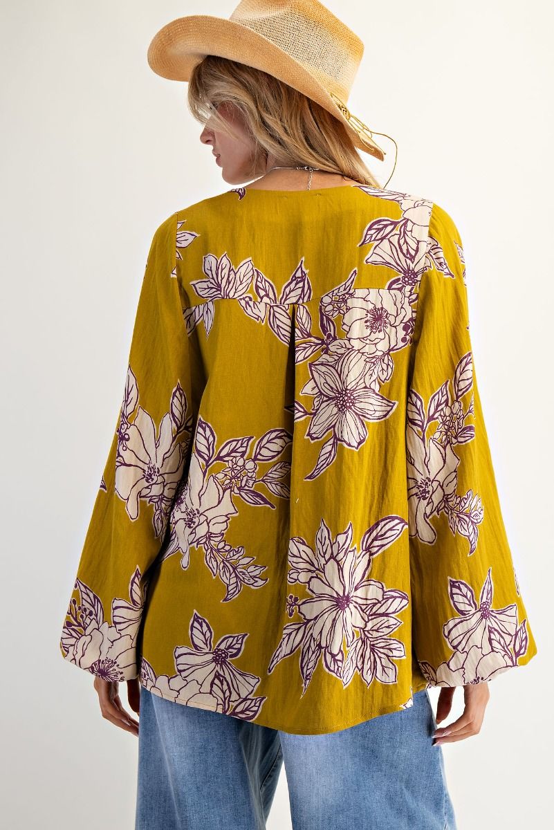 Belinda Balloon Sleeve Top