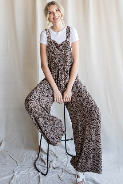 Lennie Leopard Overalls