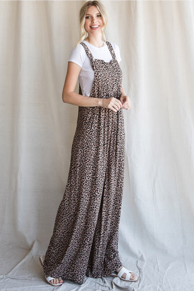 Lennie Leopard Overalls