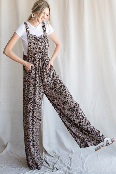Lennie Leopard Overalls