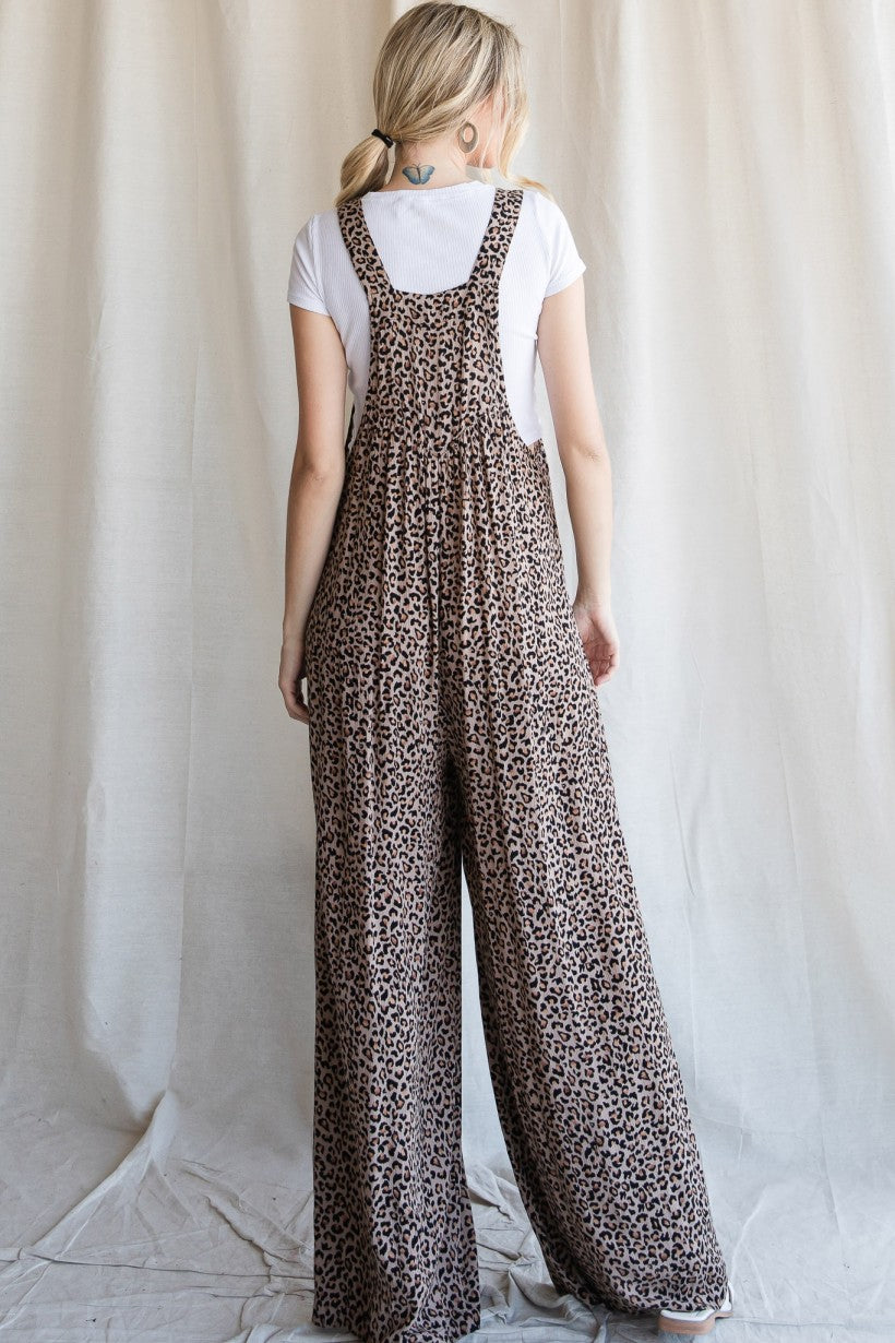 Lennie Leopard Overalls