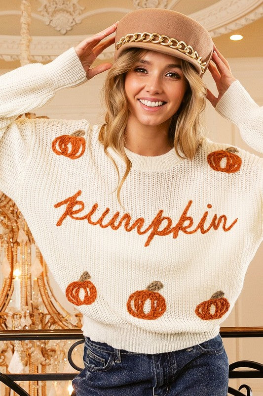 Pia Pumpkin Sweater