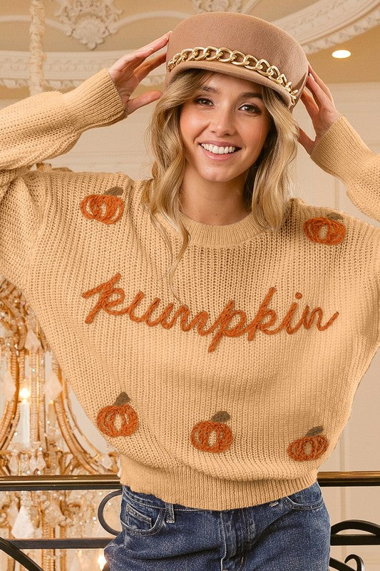 Pia Pumpkin Sweater