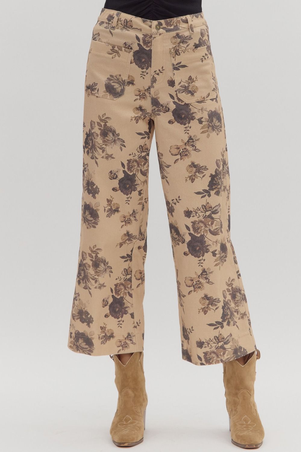 Finley Floral Wide Leg Pants