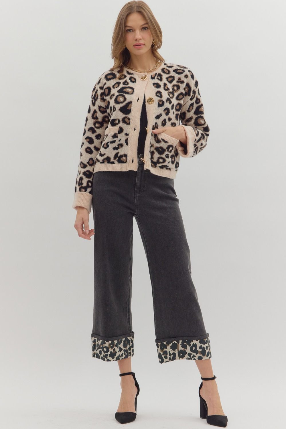 Maureen Leopard Sweater