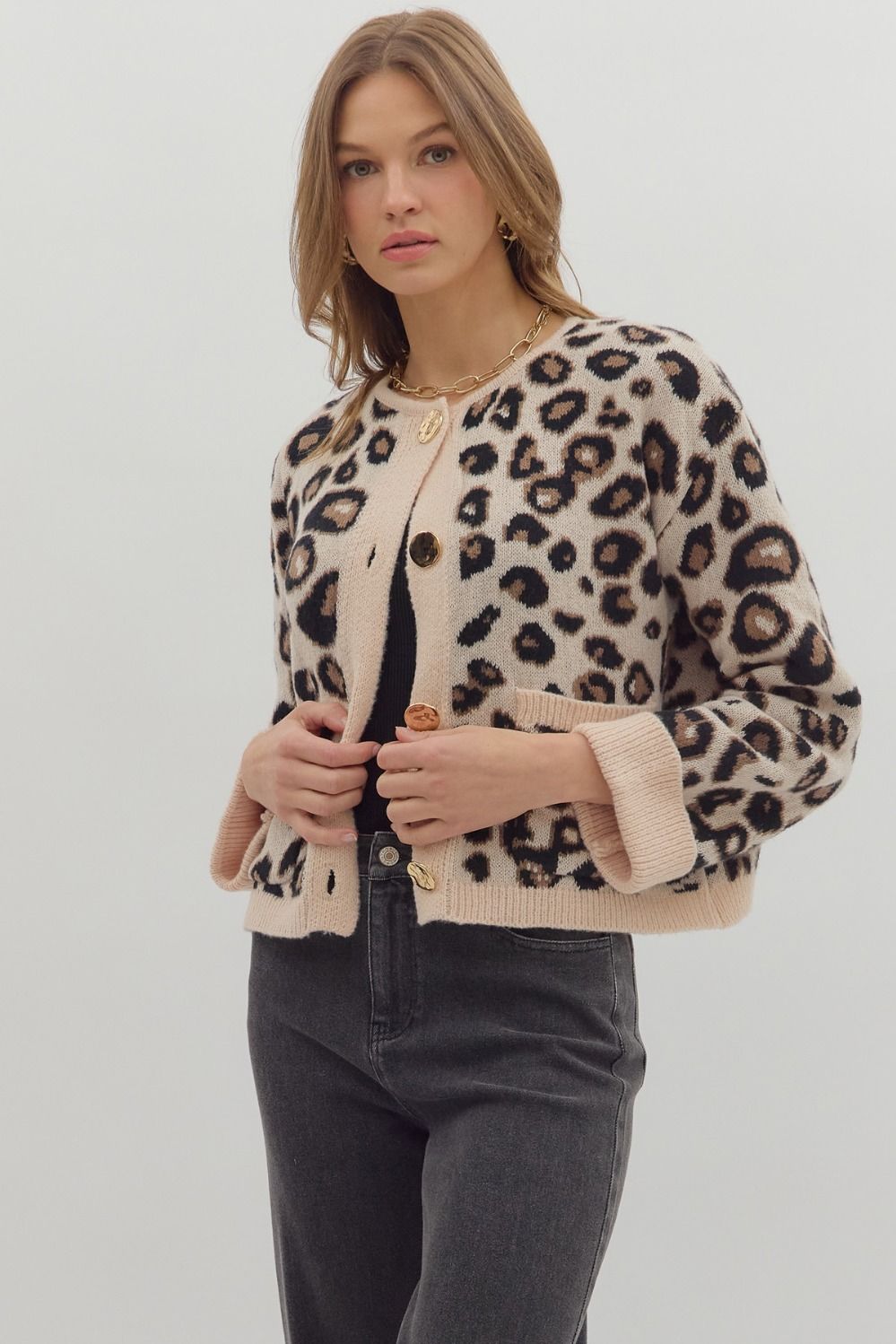 Maureen Leopard Sweater