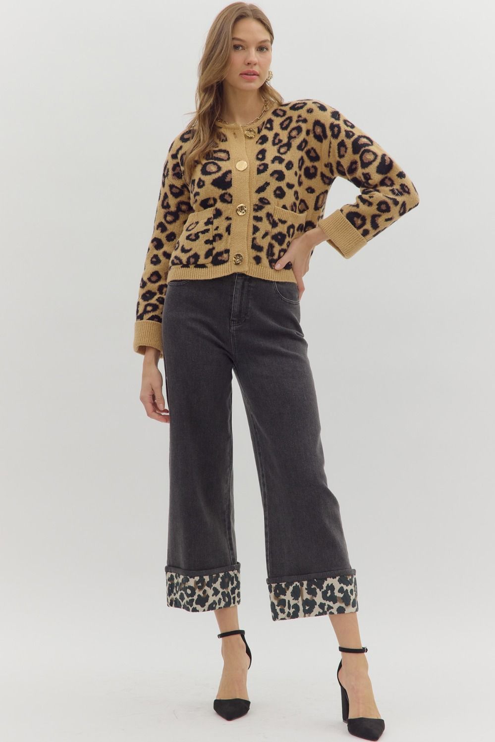 Maureen Leopard Sweater