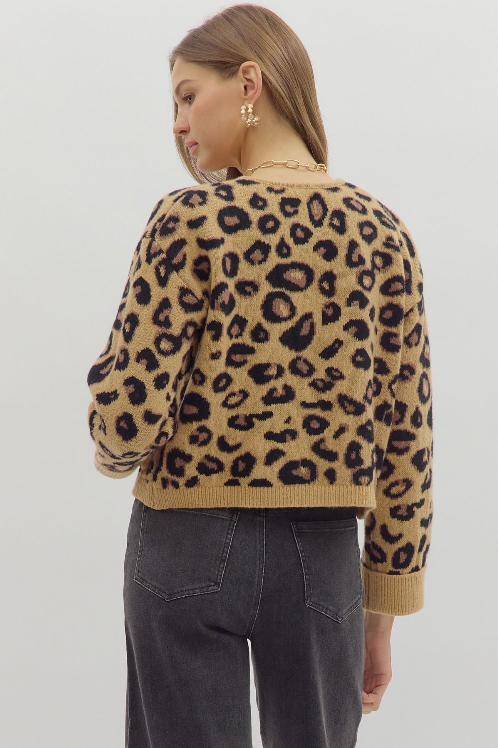 Maureen Leopard Sweater
