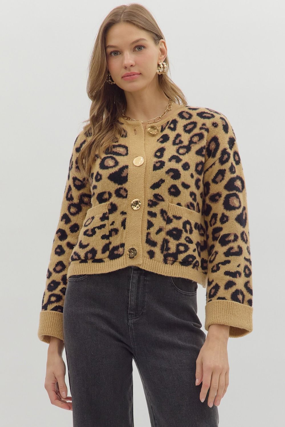 Maureen Leopard Sweater