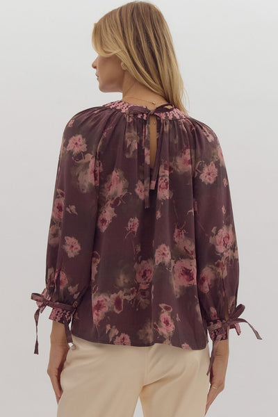 Felicia Floral Print Top