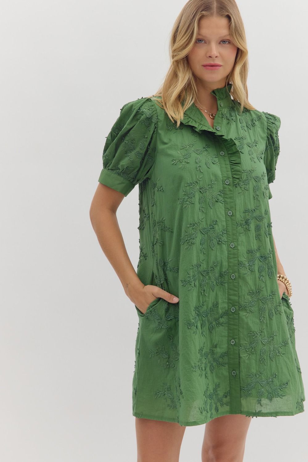 Emmy Embroidered Dress