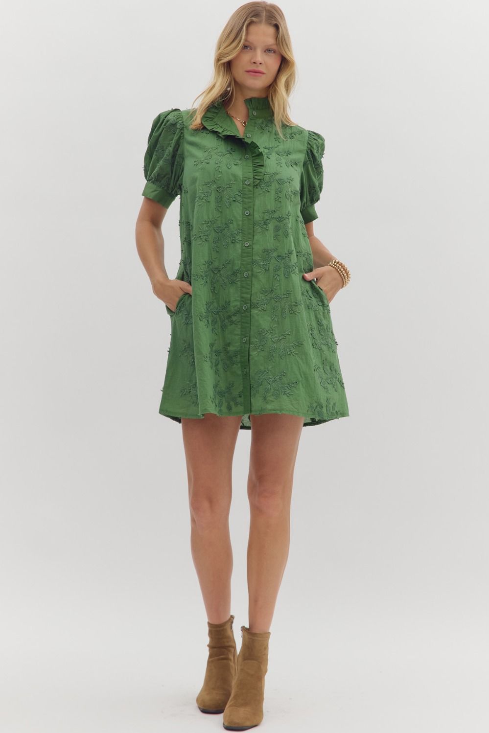 Emmy Embroidered Dress