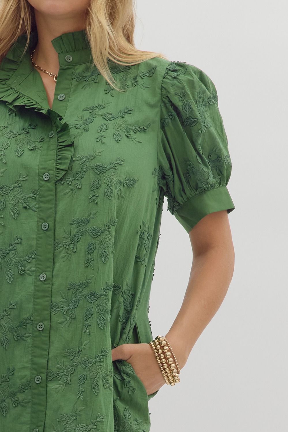 Emmy Embroidered Dress