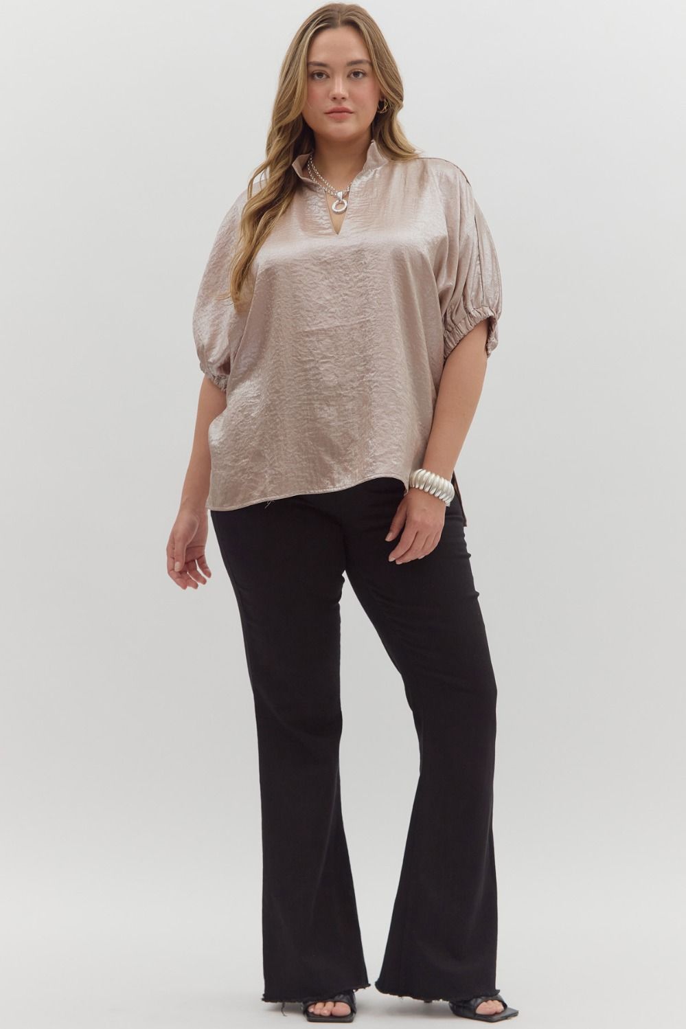 Mattie Metallic Top C