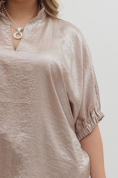 Mattie Metallic Top C