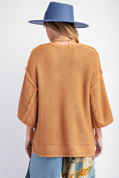 Marcia Dolman Sleeve Oversized Sweater