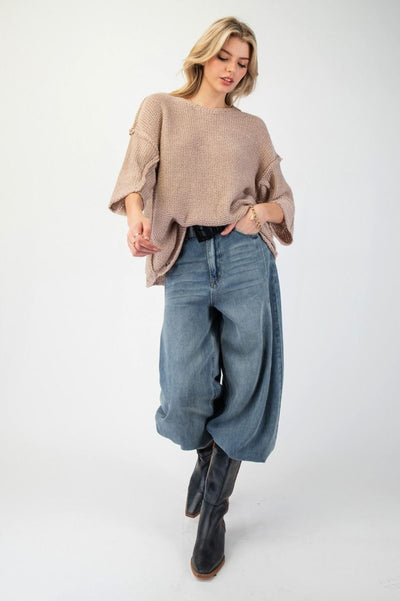 Marcia Dolman Sleeve Oversized Sweater