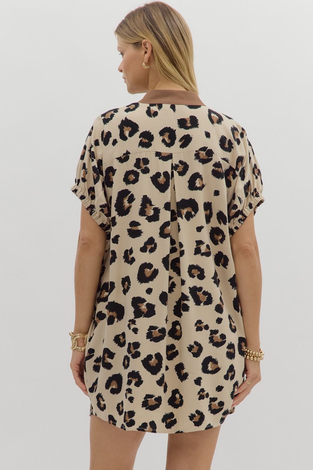 Angie Animal Print Dress