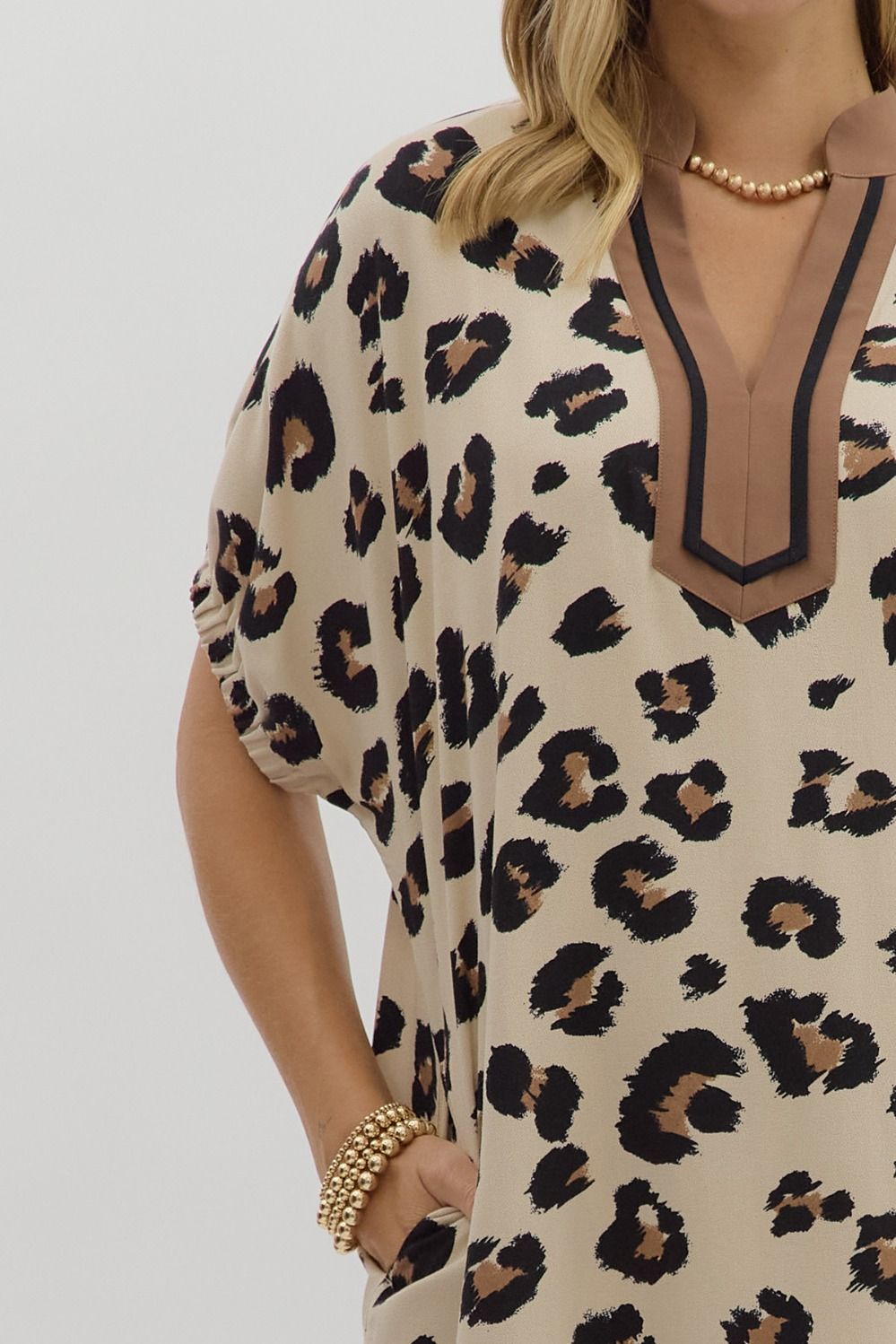 Angie Animal Print Dress