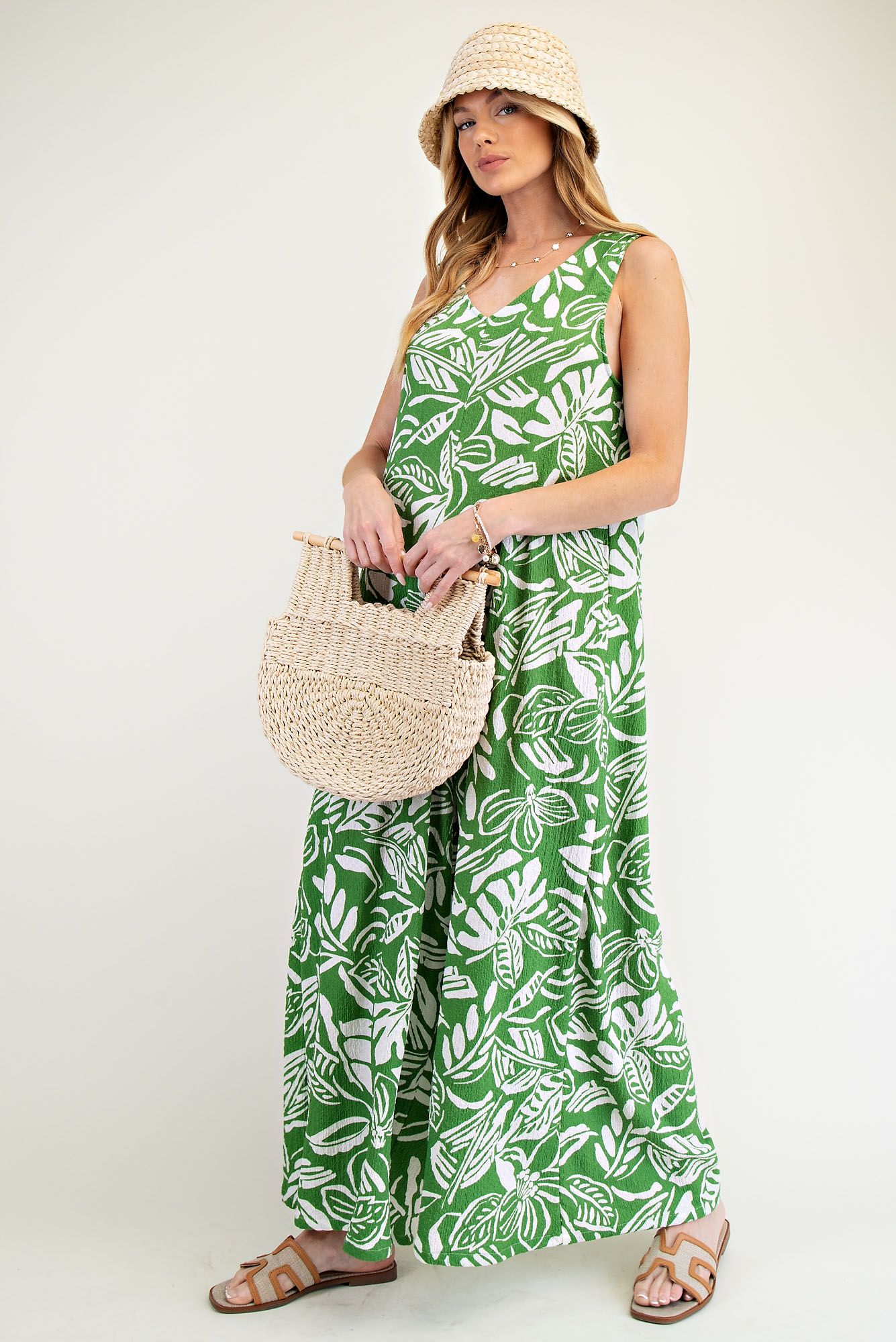 Paula Wide Leg Romper