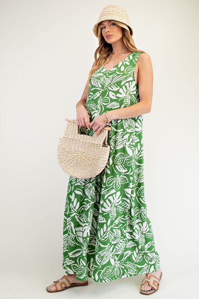 Paula Wide Leg Romper