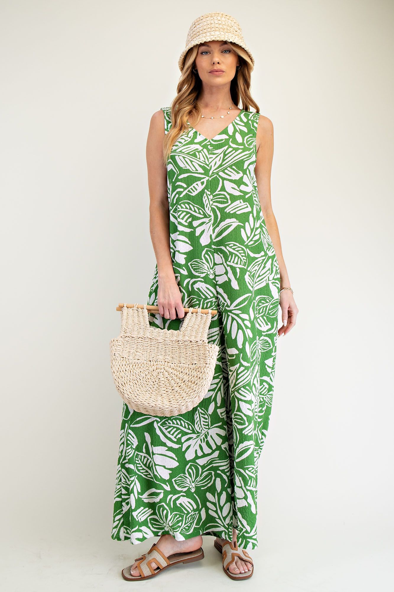 Paula Wide Leg Romper