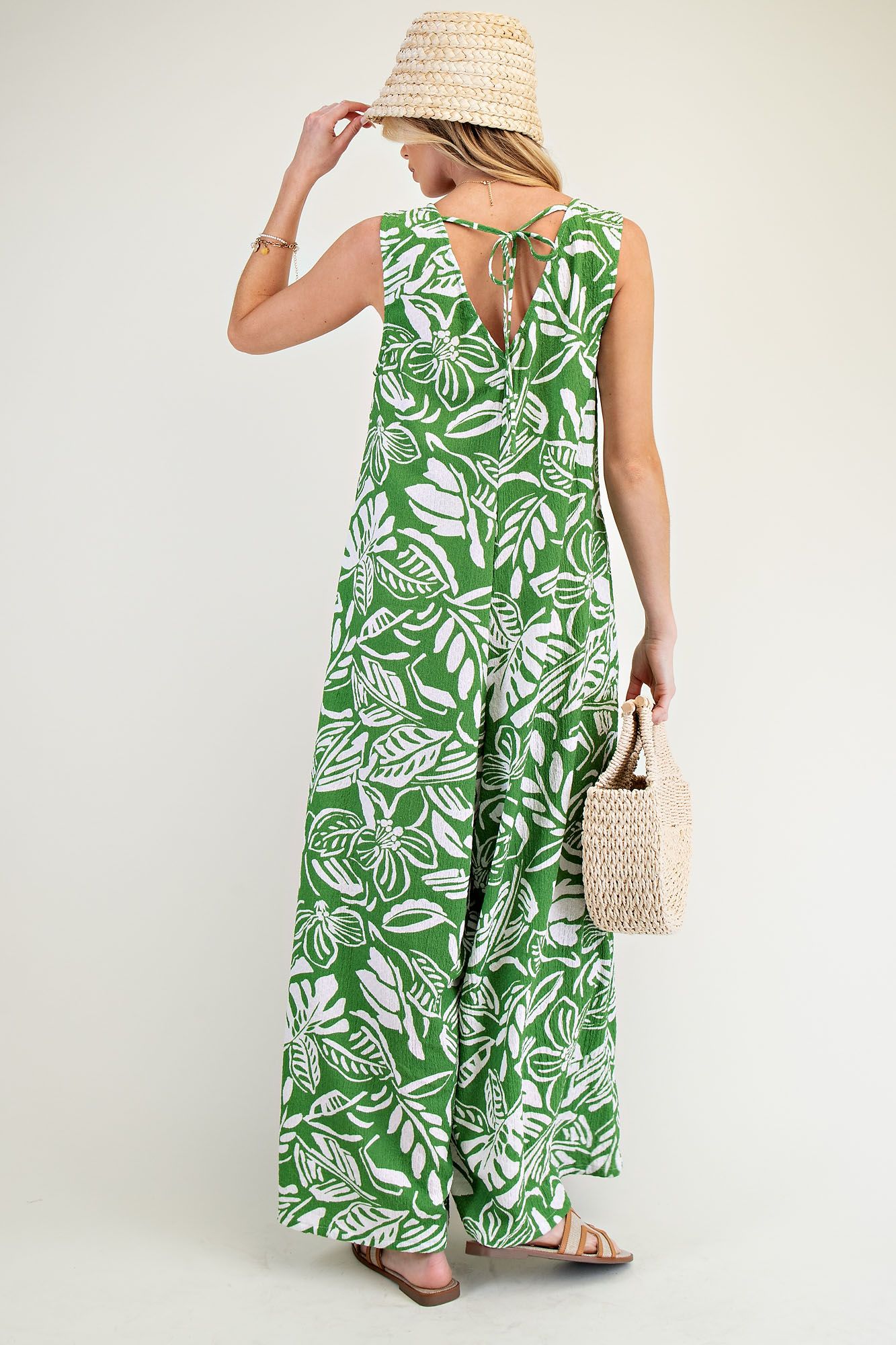 Paula Wide Leg Romper