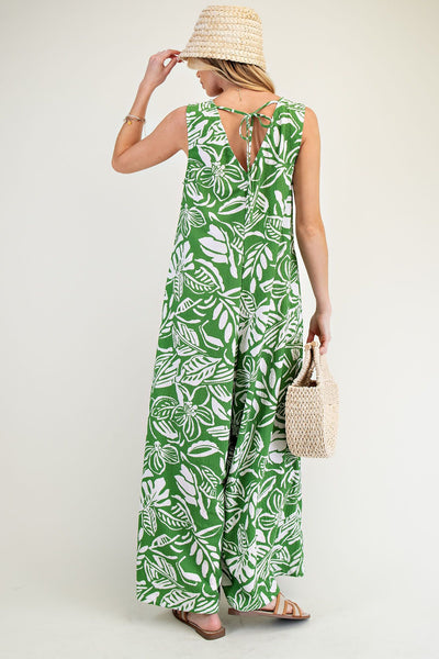 Paula Wide Leg Romper