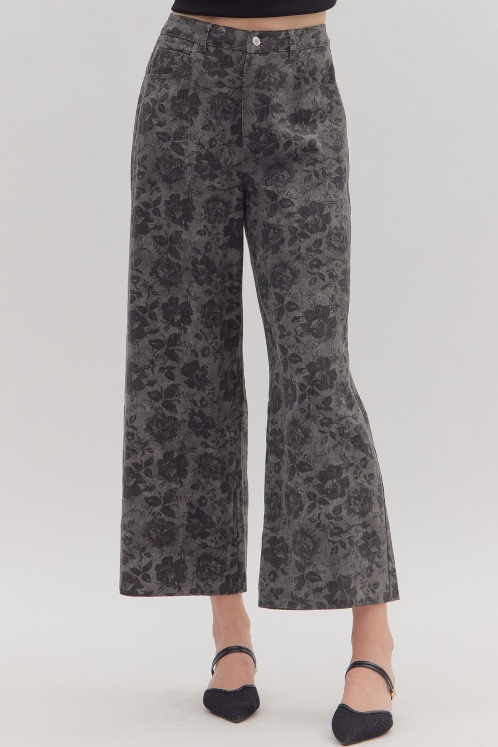 Felicia Floral Wide Leg Pants