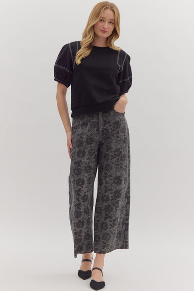 Felicia Floral Wide Leg Pants