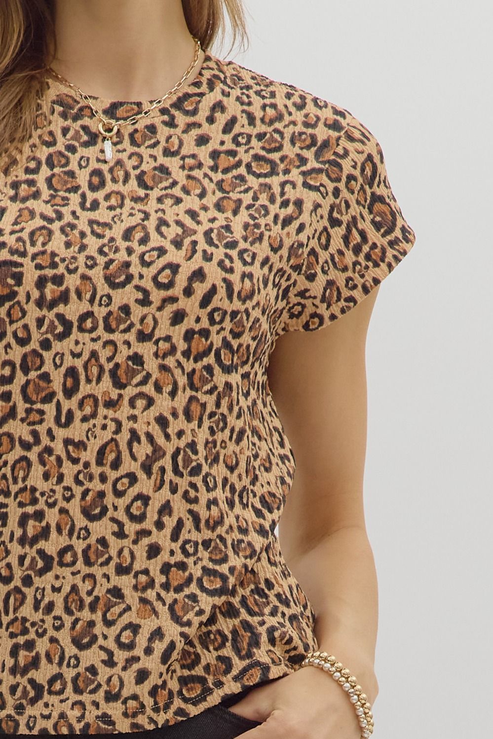Marie Animal Print Top