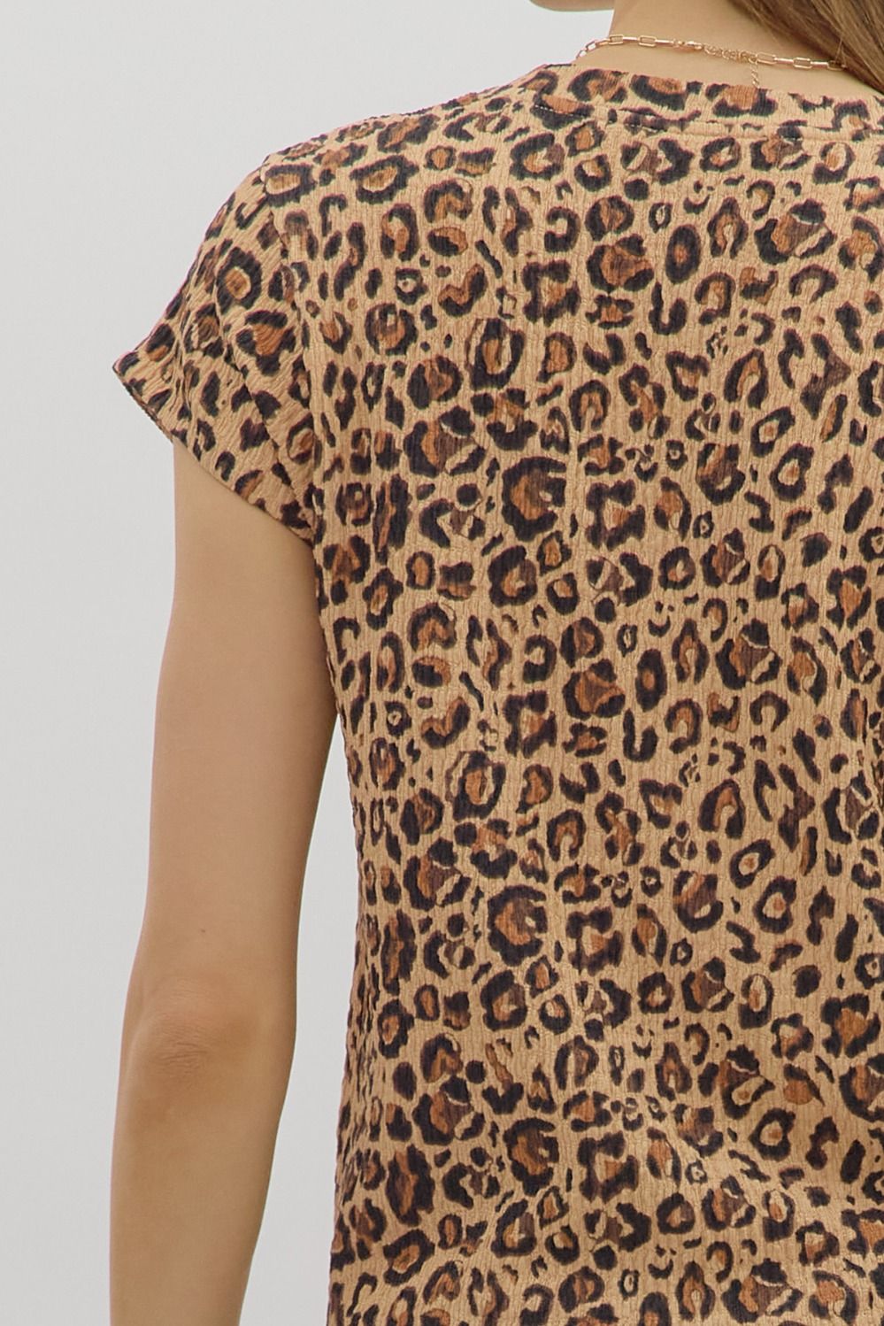 Marie Animal Print Top