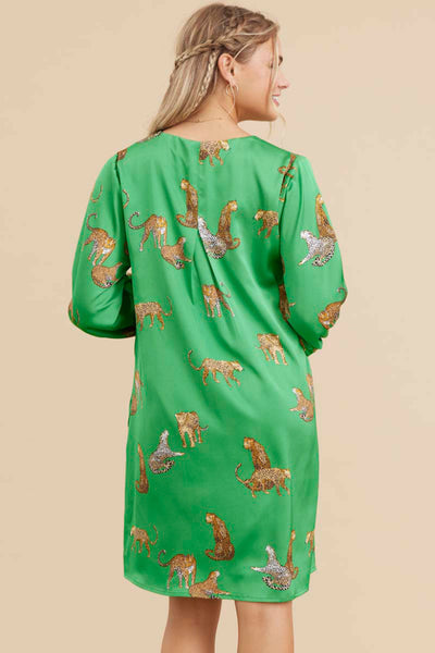 Lanee Animal Print Dress