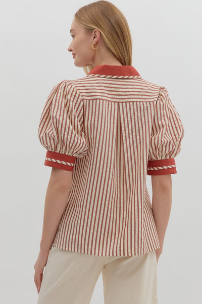Stevie Striped Top