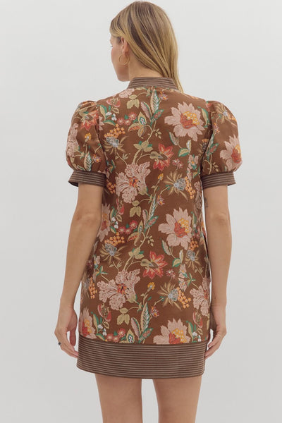 Gretta Floral Print Dress
