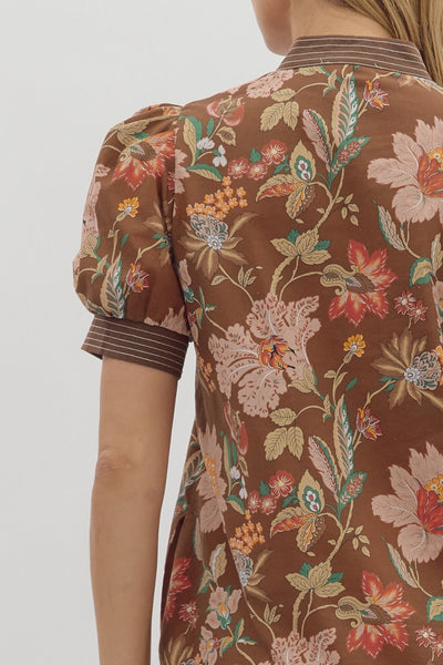 Gretta Floral Print Dress