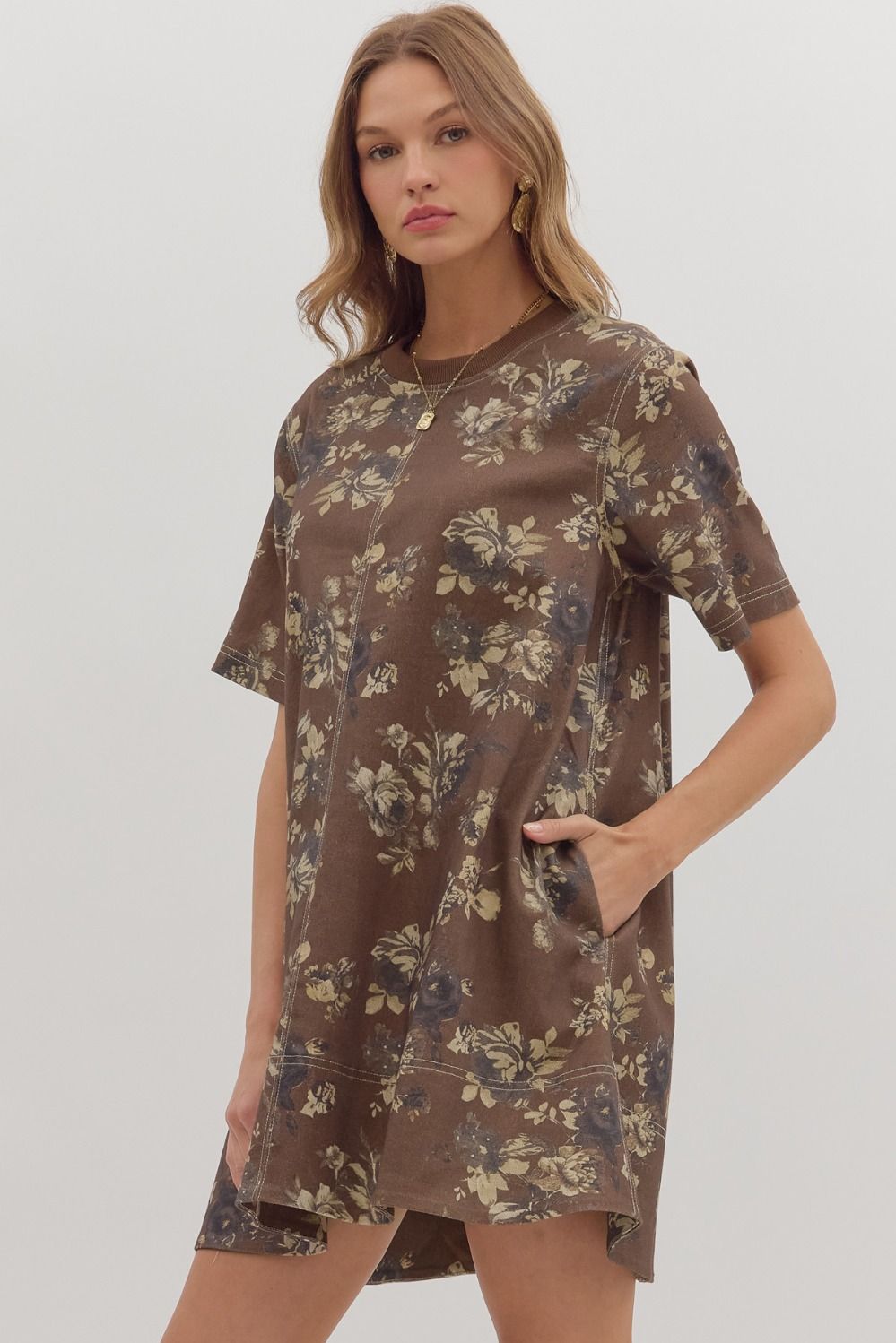 Eve Floral Print Dress