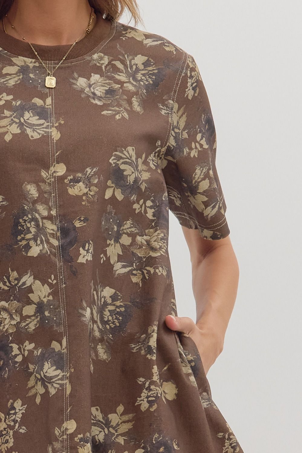 Eve Floral Print Dress